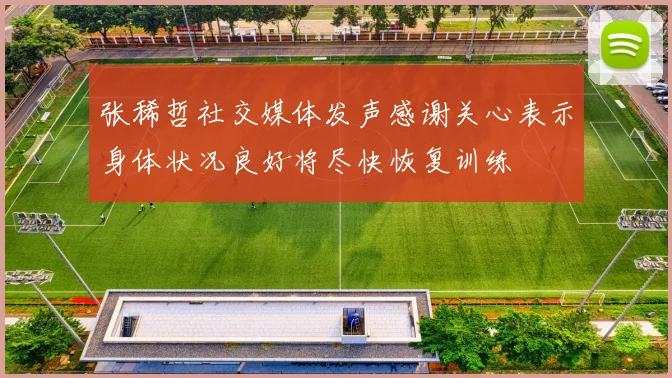 张稀哲社交媒体发声感谢关心表示身体状况良好将尽快恢复训练